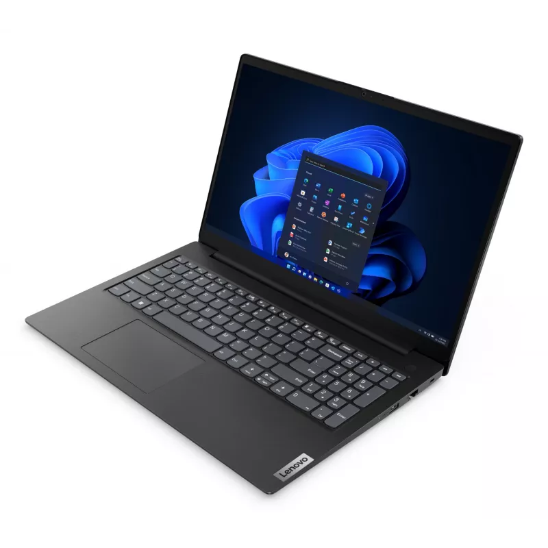 Lenovo V15 G4 IRU Intel® Core™ i3 i3-1315U sülearvuti 39,6 cm (15,6 tolli) Full HD 8 GB DDR4-SDRAM 512 GB SSD Wi-Fi 6 (802.11ax) Windows 11 Home saksa must