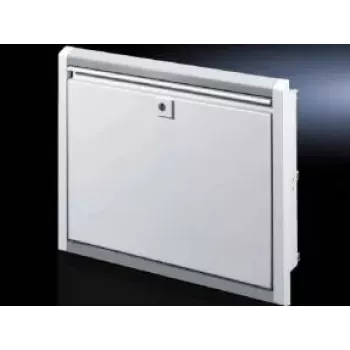 Seinale paigaldatav korpus Rittal SZ 2379.600 — 8U rack, valge, alumiinium/teras, 482,6×126×355 mm