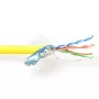 patch-kaabel ACT CAT5E F/UTP LSZH keerutatud kollane 500 m