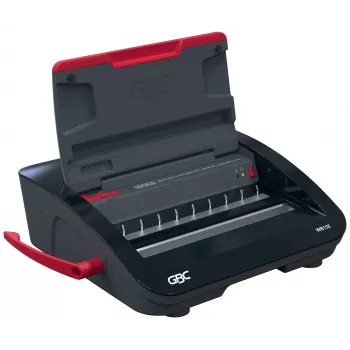 GBC WireBind® WB15E elektriline köitmismasin, traatköitmismasin, elektriline, 125 lehte, must, punane