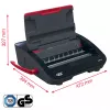 GBC WireBind® WB15E elektriline köitmismasin, traatköitmismasin, elektriline, 125 lehte, must, punane