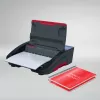 GBC WireBind® WB15E elektriline köitmismasin, traatköitmismasin, elektriline, 125 lehte, must, punane