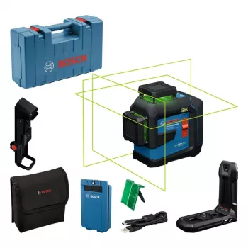 Bosch GLL 80-33 G joonlaser 30 m 500-540 nm (< 10mW)