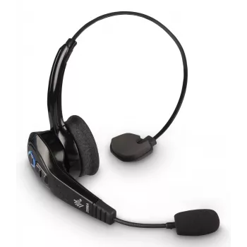 Zebra HS3100-OTH-SB kõrvaklapid/peakomplekt Juhtmevaba Peakomplekt Kontor/kõnekeskus Bluetooth Must