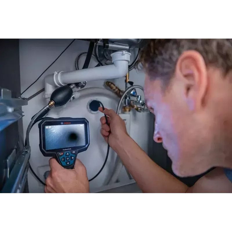 Bosch GIC 12V-5-27 C PROFESSIONAL tööstuslik kontrollkaamera 8,3 mm painduv-juhitav sond IP67, IP54