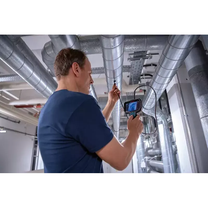 Bosch GIC 12V-5-27 C PROFESSIONAL tööstuslik kontrollkaamera 8,3 mm painduv-juhitav sond IP67, IP54