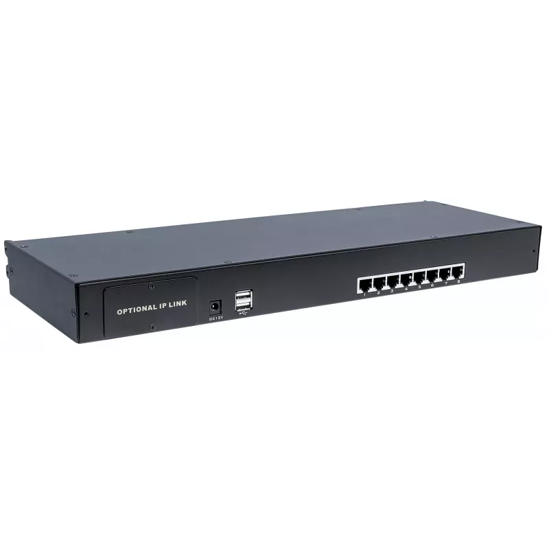 Intellinet modulaarne 8-pordiline CAT5 VGA KVM-lüliti