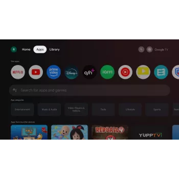 TORNADO 65UA3400X | 65 inch raamita 4K UHD Google TV HDR10 ja HLG-ga