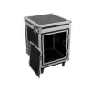 Flight case Roadinger 3010999N vineer Must Hõbedane 27.4 kg
