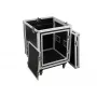 Flight case Roadinger 3010999N vineer Must Hõbedane 27.4 kg