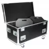 Transpordikohver Roadinger 30126410 Vineer Must Hõbedane 46,5 kg