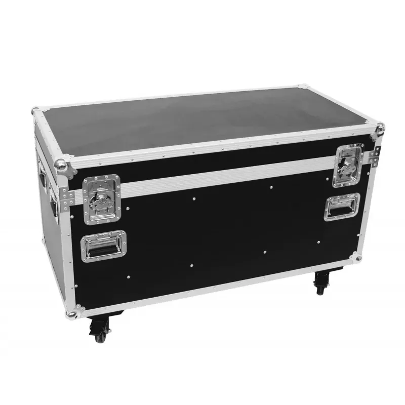 Transpordikohver Roadinger 30126410 Vineer Must Hõbedane 46,5 kg