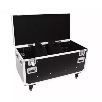 Transpordikohver Roadinger 30126410 Vineer Must Hõbedane 46,5 kg