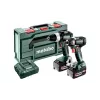 Kruvikeeraja Metabo SET 2.9.3 18V 2100 RPM must, roheline, punane