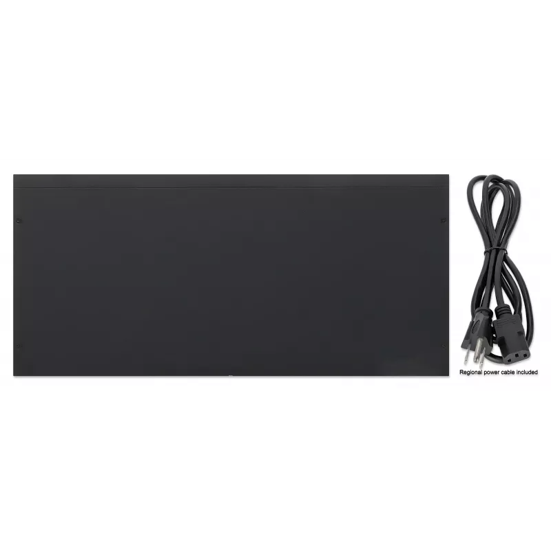 Intellinet 24-pordine Gigabit Ethernet PoE+ veebihaldusega kommutaator 4 Gigabit Combo Base-T/SFP pordiga, IEEE 802.3at/af toitega Etherneti (PoE+/PoE) ühilduv, 370 W, Endspan, 19-tolline riiulipaigaldus