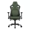 Universaalne mängutool Cougar DEFENSOR S ARMY roheline F — polsterdatud iste, max 150 kg, L 760 × S 690 mm, K 129,5–137 cm
