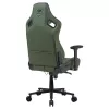 Universaalne mängutool Cougar DEFENSOR S ARMY roheline F — polsterdatud iste, max 150 kg, L 760 × S 690 mm, K 129,5–137 cm