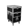 Transpordikohver Roadinger 30126430 vineer 38 kg must hõbedane