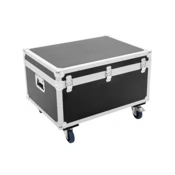 Flight case Roadinger 30126766 vineer Must Hõbedane 22,8 kg