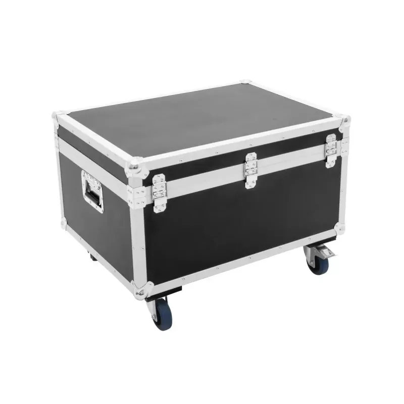Flight case Roadinger 30126766 vineer Must Hõbedane 22,8 kg
