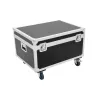 Flight case Roadinger 30126766 vineer Must Hõbedane 22,8 kg