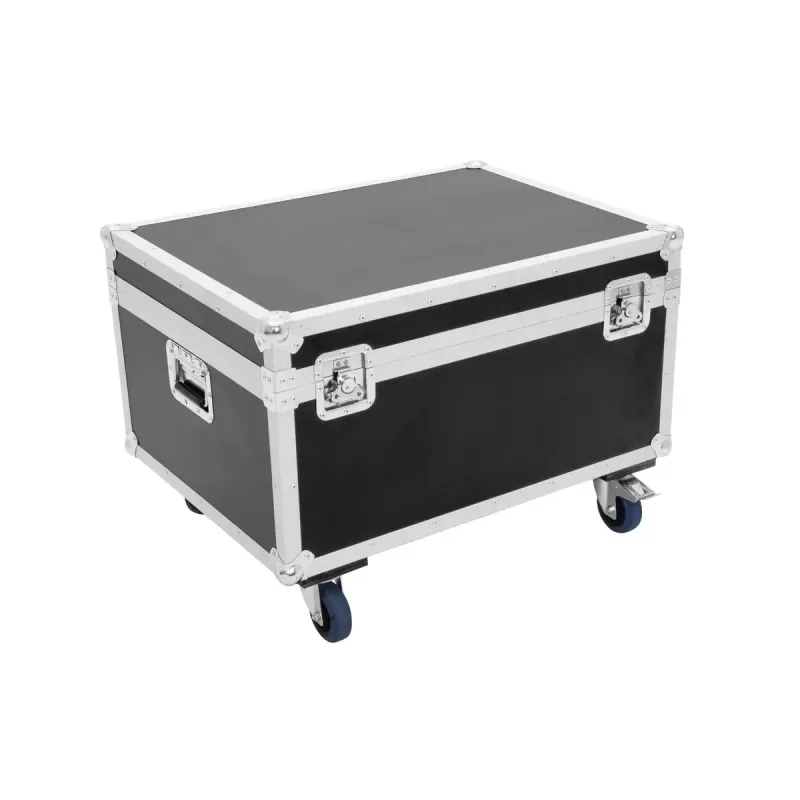 Flight case Roadinger 30126766 vineer Must Hõbedane 22,8 kg