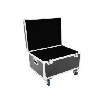 Flight case Roadinger 30126766 vineer Must Hõbedane 22,8 kg