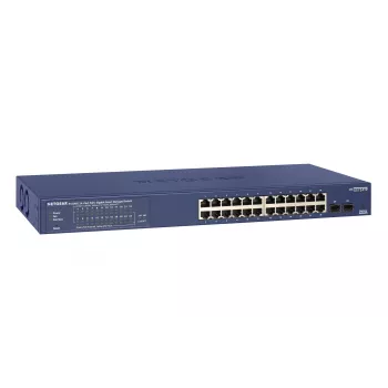 NETGEAR GS724TP hallatav L2/L3/L4 Gigabit Ethernet (10/100/1000) Power over Ethernet (PoE) 1U must, hall