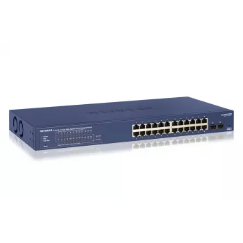 NETGEAR GS724TP hallatav L2/L3/L4 Gigabit Ethernet (10/100/1000) Power over Ethernet (PoE) 1U must, hall