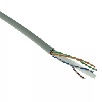 ACT Cat 6 F/UTP tahke paigalduskaabel, PVC, CPR euroklass ECA, 24AWG, hall 500 meetrit