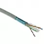 ACT Cat 6 F/UTP paigalduskaabel, PVC, CPR euroklass ECA, 24 AWG, hall, 500 m