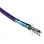 ACT Cat 6A F/UTP paigalduskaabel, LSZH, CPR euroklass ECA, 24AWG, violetne 500 meetrit