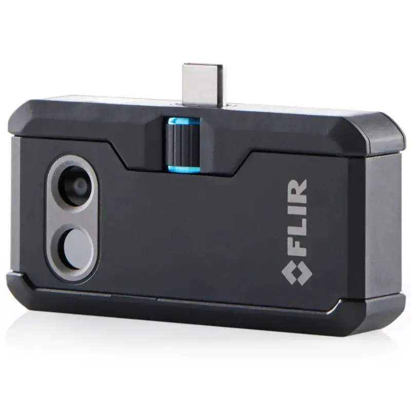 Termokaamera FLIR FP3IC 160×120 px, 8,7 Hz, NETD 150 mK, -20–400 °C, USB‑C, metallkorpus