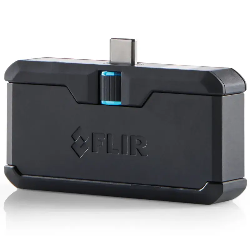 Termokaamera FLIR FP3IC 160×120 px, 8,7 Hz, NETD 150 mK, -20–400 °C, USB‑C, metallkorpus