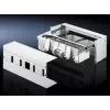 Rack accessory Rittal 7480.300 — 3U, 19 tolli (48,3 cm), laius 482,6 mm, sügavus 220 mm, valge