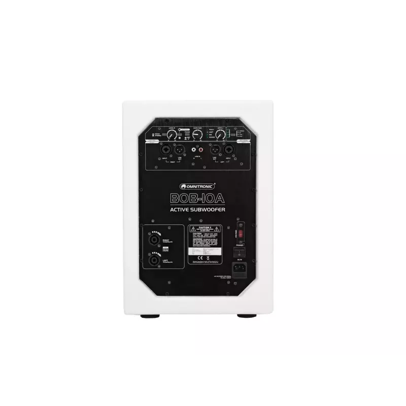 Aktiivne subwoofer Omnitronic BOB-10A Valge