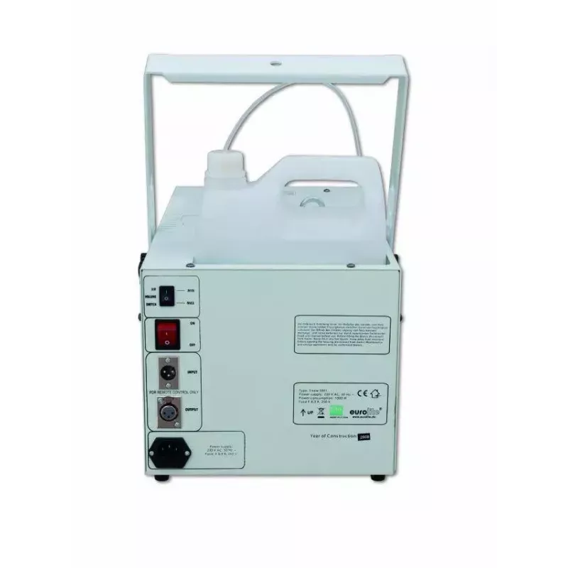 Lumemasin Eurolite Snow 5001 Must Hall 230V 50Hz 12kg
