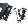Vertiv Avocent LRA185KMM-205 riiulikonsool 48,3 cm (19 tolli) 1366 x 768 pikslit Plast, teras Must 1U