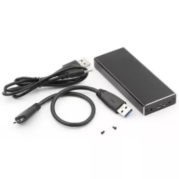 CoreParts MSUB2340 salvestusseadme korpus SSD-korpus Must