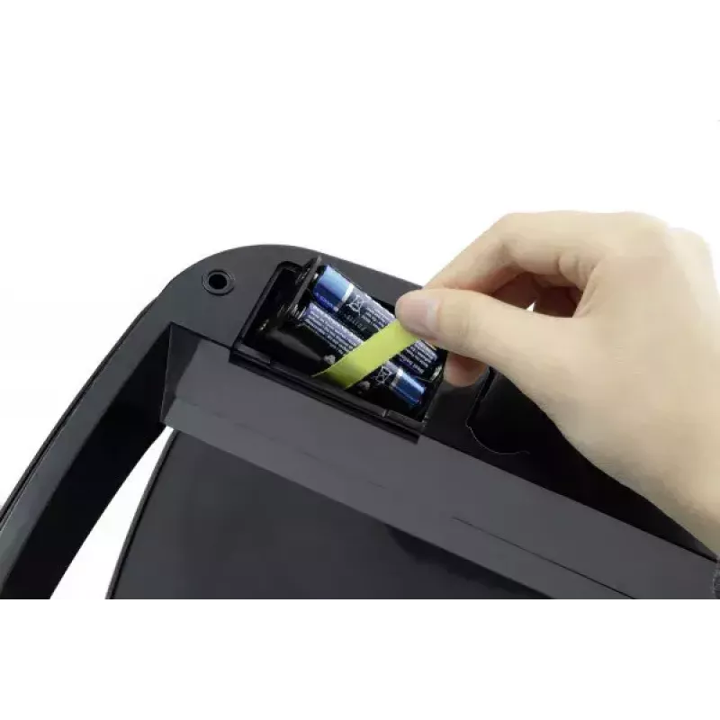 Vastupidav TOUCH 21L ristkülikukujuline roostevaba teras must hõbedane