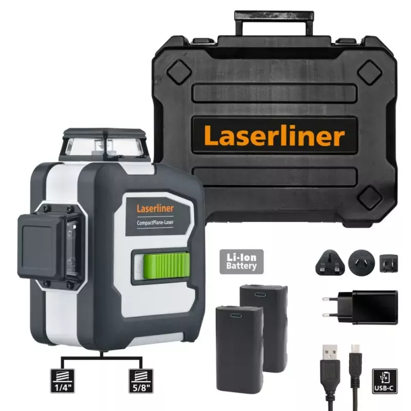 Laser-kaugusmõõtur Laserliner CompactPlane-Laser 3G Pro 30 m Täpsus 0.35 mm