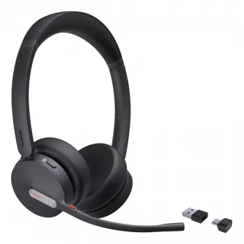 Yealink BH70 Dual Teams USB-C/A peakomplekt, juhtmeta, 20–20000 Hz, kontor/kõnekeskus, 147 g, peakomplekt, must