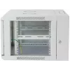 Intellinet 19-tolline võrgukapp - seinakinnitus (kaheosaline hingedega väljapööratav), 15U, 550 mm sügav, hall, kokkupandud, max 30 kg, pöördub välja, et pääseda kapi taha, kui see on seinale paigaldatud, rack, kasutatav sügavus 425 mm, seinale kinnitamise osad ei kuulu komplekti