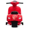 Elektriline sõiduk Jamara Vespa Mini roller — akutoitel, 4 ratast, alates 1,6 eluaastast, tuled, värvid: must/punane
