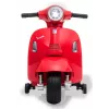 Elektriline sõiduk Jamara Vespa Mini roller — akutoitel, 4 ratast, alates 1,6 eluaastast, tuled, värvid: must/punane
