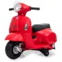 Elektriline sõiduk Jamara Vespa Mini roller — akutoitel, 4 ratast, alates 1,6 eluaastast, tuled, värvid: must/punane