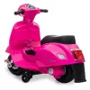 Elektrijalgratta Jamara Vespa Mini tõukeratas, akutoitega, 4 ratast, alates 1,6 aastast, tuled, must või roosa