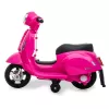 Elektrijalgratta Jamara Vespa Mini tõukeratas, akutoitega, 4 ratast, alates 1,6 aastast, tuled, must või roosa