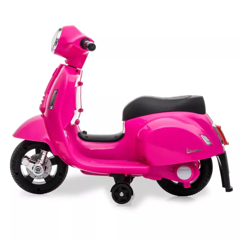 Elektrijalgratta Jamara Vespa Mini tõukeratas, akutoitega, 4 ratast, alates 1,6 aastast, tuled, must või roosa