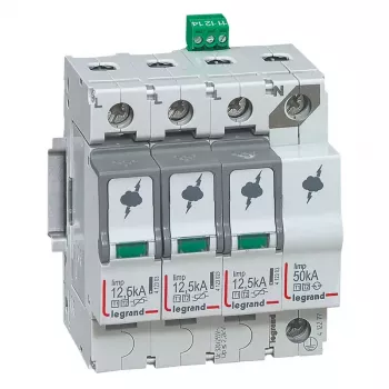 Legrand 412277 SPD liigpingekaitse T1+T2 3P+N 12.5kA
